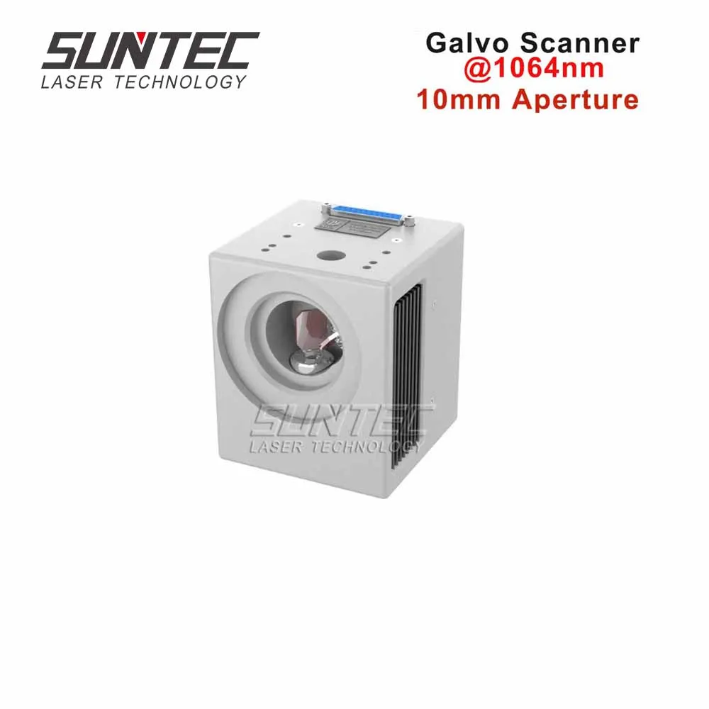 Suntec лазер 1064nm гальванометр система куб сканирование Galvo сканер головка диафрагма 10 мм с питанием для волоконного лазера