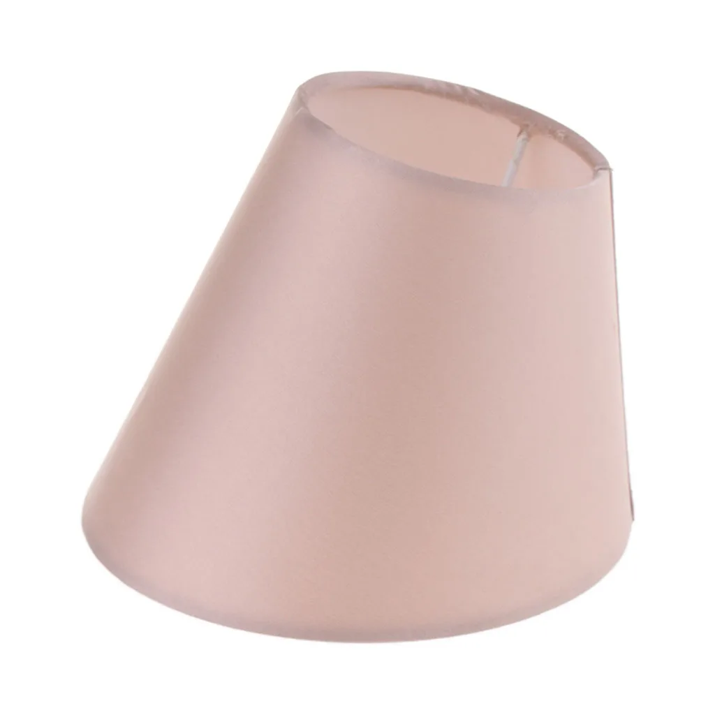 Baoblaze Cosy Warmth And Colour Lamp Cover, Solid Color with Fabric Luster Cloth Lampshade Light Accessories For Brief Style 