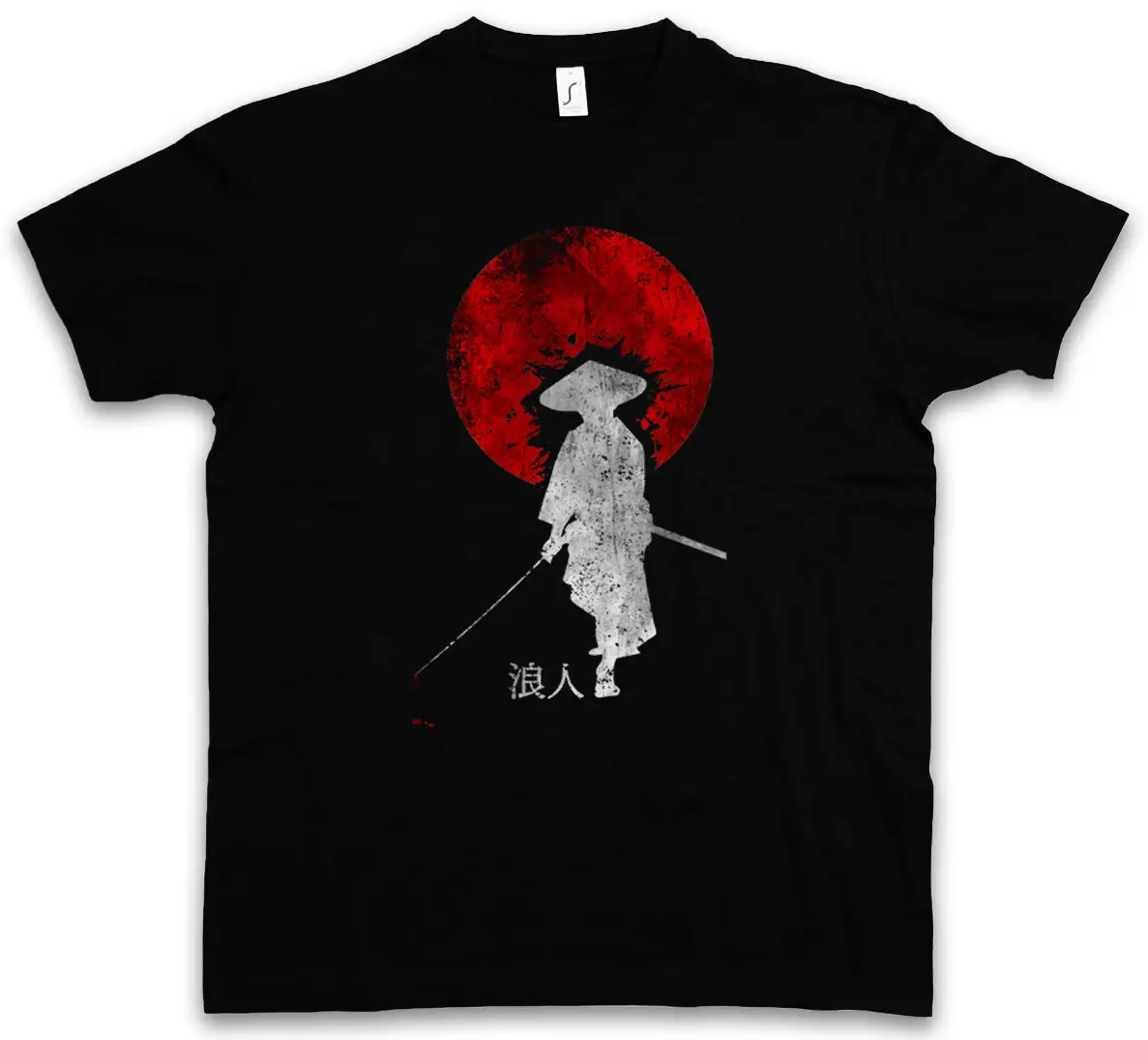 

2019 Cool Ronin I T-Shirt Ninja Samurai Bushido Sword Armor Helmet Japan Dakana Warrior Unisex Tee