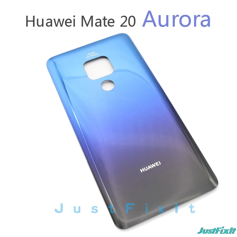 Для huawei mate 20 Крышка батарейного отсека Замена оригинальная крышка батарейного отсека задняя стеклянная панель Задняя Дверь Корпус чехол