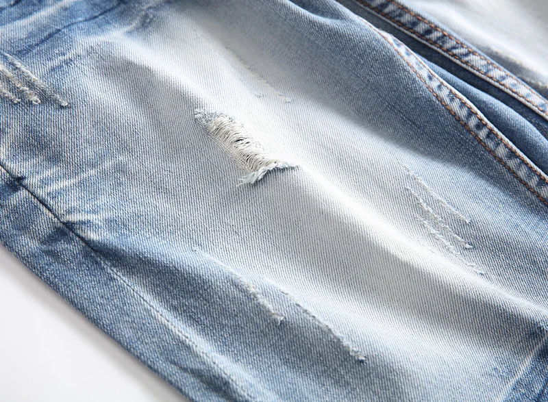 Летние модные мужские короткие джинсы Синий Цвет Винтаж дизайнер рваные джинсы hombre джинсовые шорты Уличная Хип Хоп джинсы для женщин для