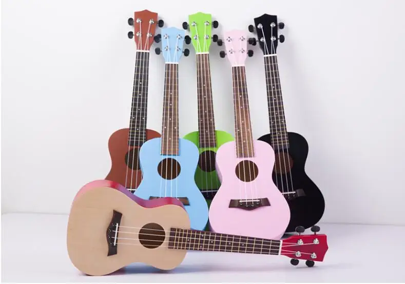 

23-Inch Yucelli Small Guitar with Backpack Beginners 'Beginner Musical Instrument Factory Direct Wholesale free shipping