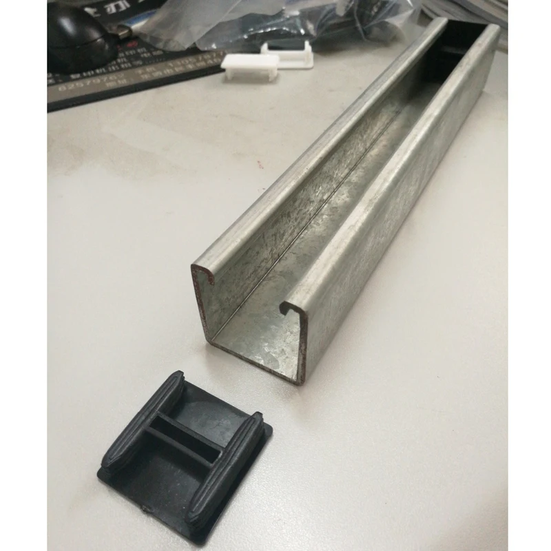 10pcs Rectangle pvc 41*41mm Plastic Blanking End Caps Tube Pipe Inserts