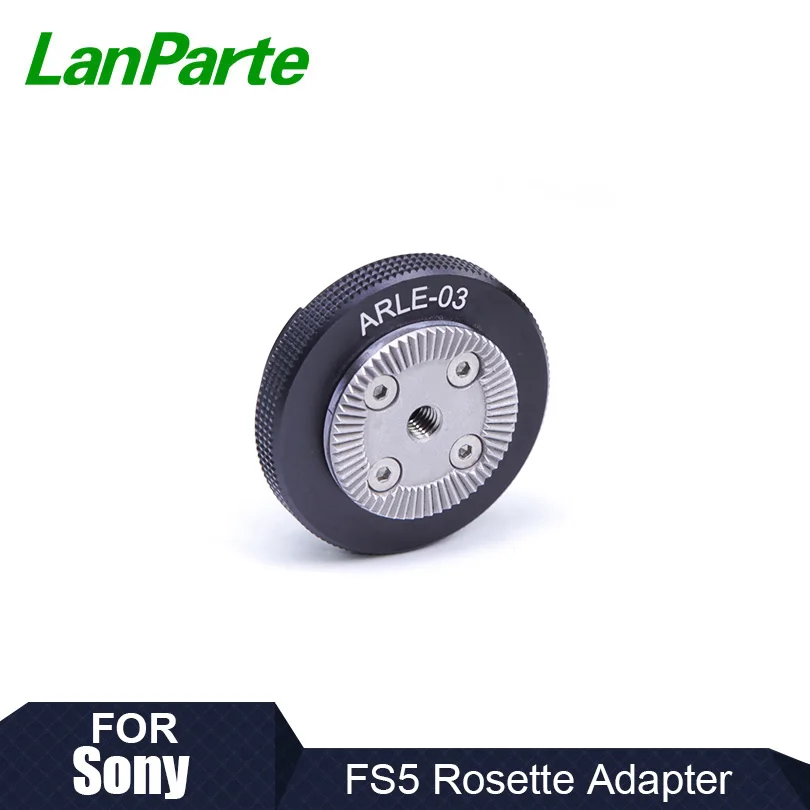 Lanparte 카메라 핸드그립 로제트 어댑터,  FS5, FS5 마크 II용 Arri 표준