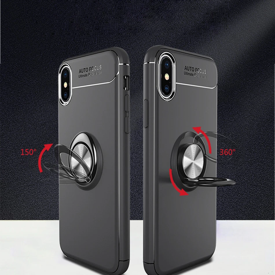 Чехлы для телефонов iphone X 8 7 6 6s плюс 5 5S SE модный магнит Автомобильный держатель