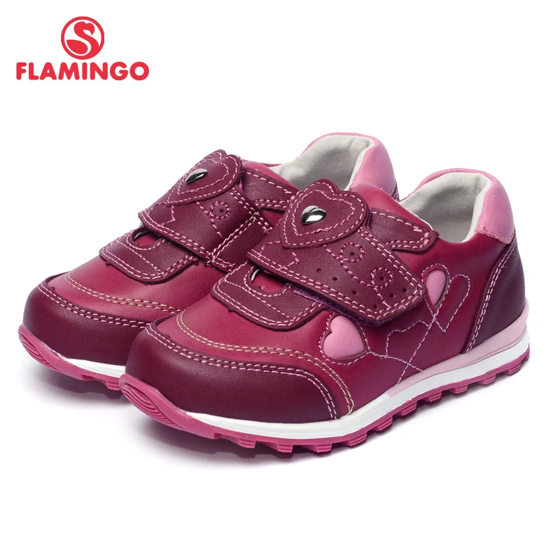 

FLAMINGO 2017 New Arrival Spring & Autumn sneakers for girl Fashion High Quality children shoes 71P-XY-0103