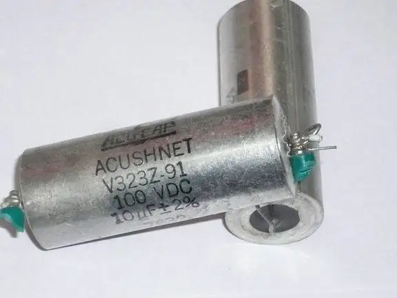 

[SA]U.S. oil capacitors 10UF 100V / right--5pcs/lot