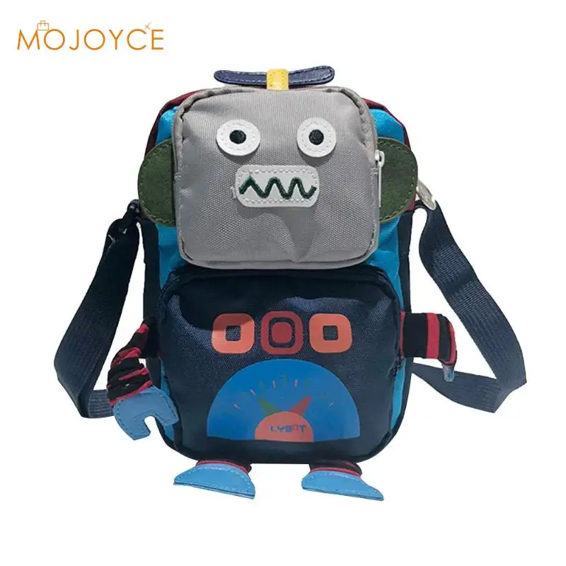 Hot Messenger Bag Anese Personality Funny Robot Pattern Messenger Bag Anese Personality Funny Robot Pattern Shoulder Bags Travel Party Cute Mobile Phone Crossbody Handbags 2018 New