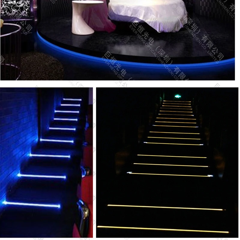 

Swimming pool light with fiber optic led light engine RGB color change