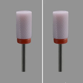 

Pink -2PCS-Ceramic Nail Drill Bit - Large Barrel Bit -2083.066