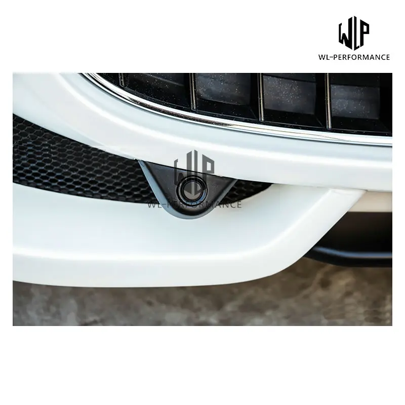 GT Высокое качество FRP Неокрашенный/полу углеродного волокна передний бампер набор внешних комплектующих к автомобилю для Maserati GT GTS стиль стайлинга автомобилей