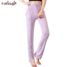 Fdfklak; сезон весна-осень; брюки для дома; Модальные пижамы на завязках; брюки; большие размеры; домашние брюки; хлопковые Пижамные брюки; Q566