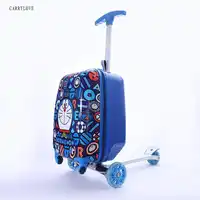 CARRYLOVE 子供のギフトスクータースーツケースキャビンスケートトロリー lazyHigh 品質、本質的な旅行荷物バッグ子供のための