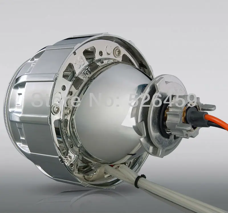 3 0 дюймов двойной Angel Eye конверсионный комплект H1 H4 H7 9005 9006 bi xenon HID проектор