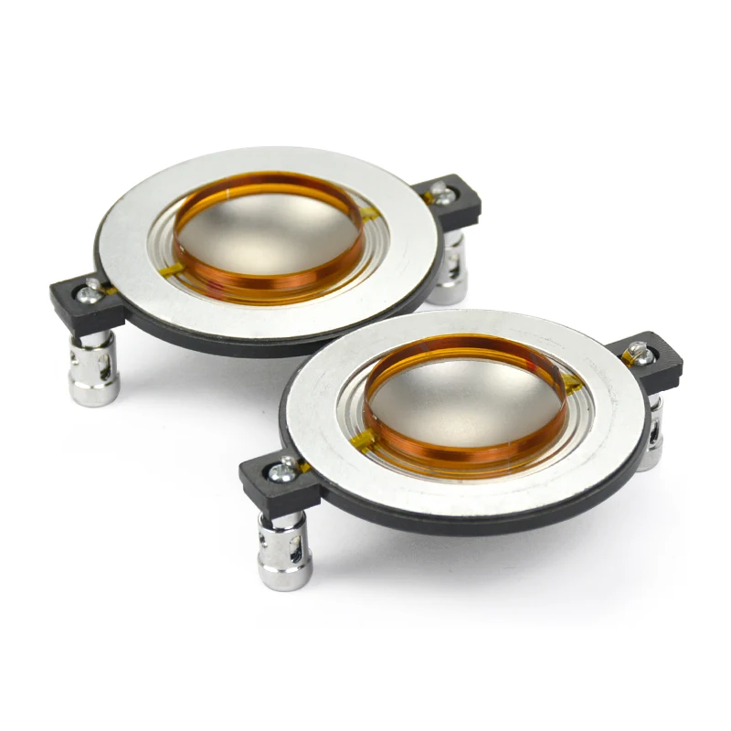 AIYIMA 2Pcs 34.4MM Treble Voice Coil Titanium Film Tweeter Voice Coil Audio Speaker Accessories DIY