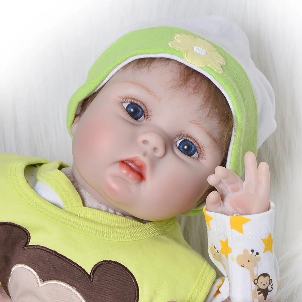 

Boneca reborn bebe dolls toys 22inch 55cm silicone reborn baby dolls alive newborn girl dolls bebe gift rebon realista