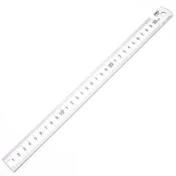 

deli 8463 ruler steel ruler 30cm steel ruler stainless steel straight ruler