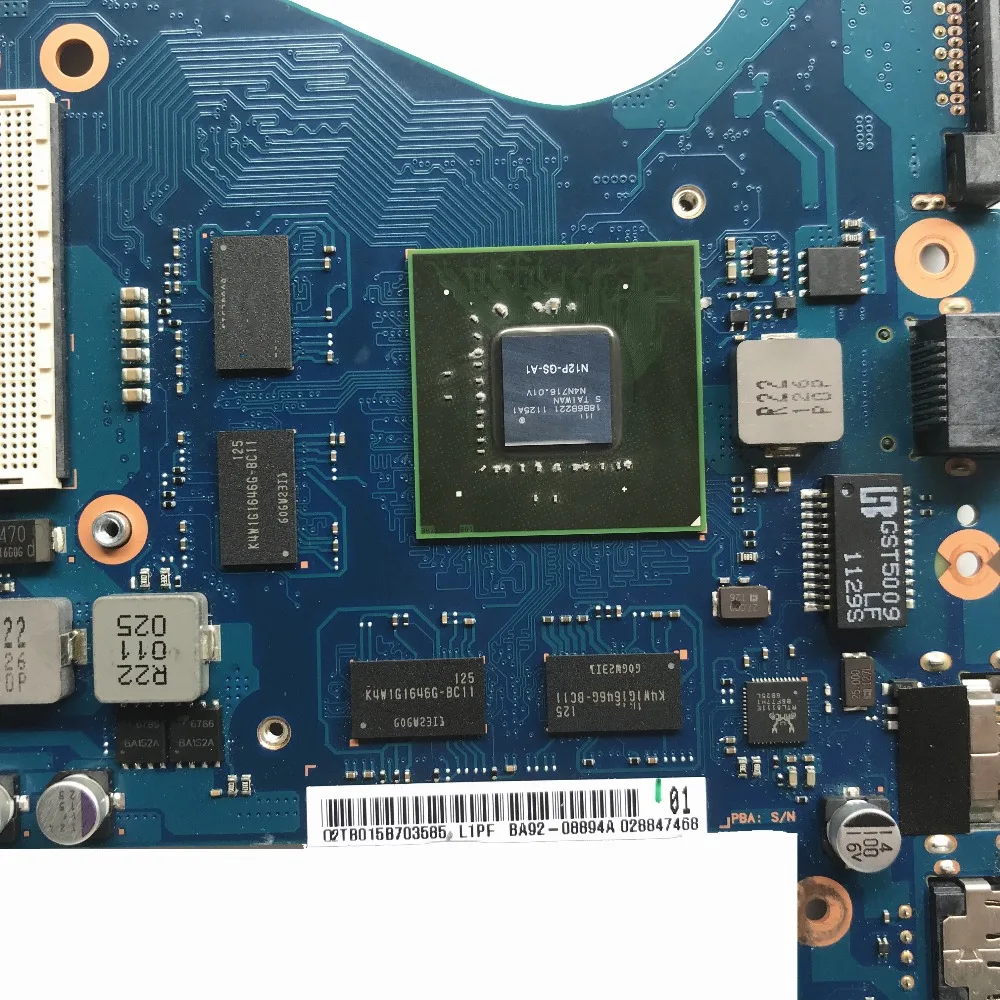 Для Samsung RC730 материнская плата для ноутбука BA92 08894A GT 540M 1GB GPU HM65 MB 100% протестирована