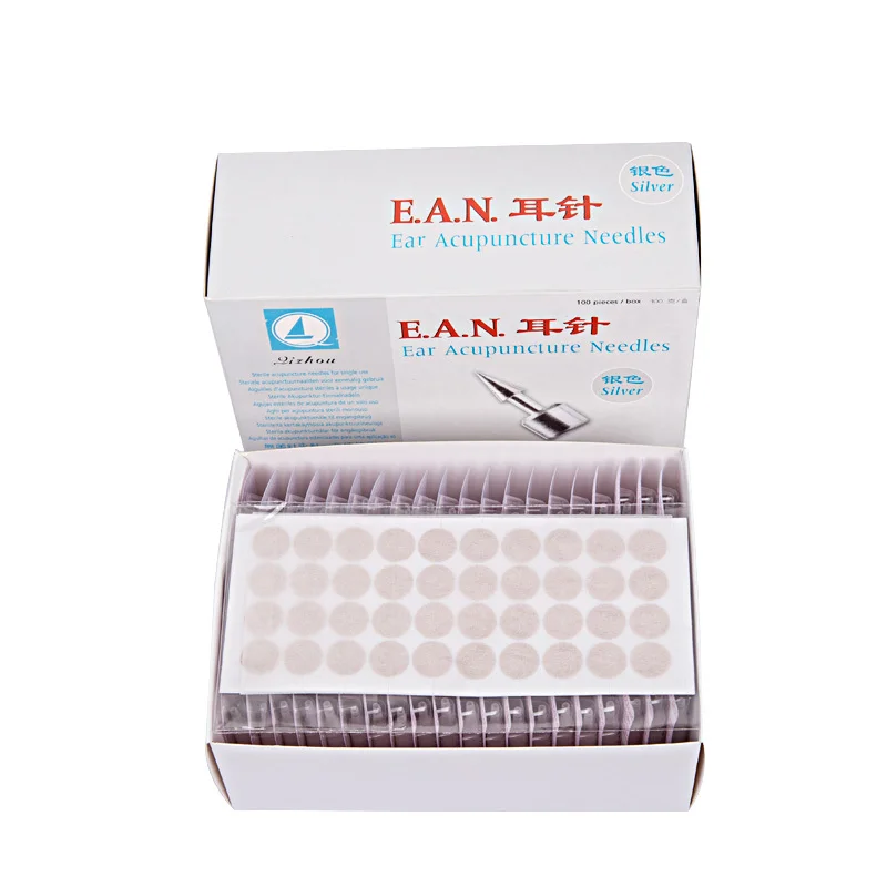 100 pcs ear acupuncture needles qizhou sterile acupunture needle for single use ear massage needle 100 pcs ear acupuncture needles qizhou sterile acupunture needle for single use ear massage needle