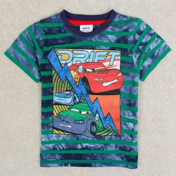 

cotton children clothes short sleeve printed cartoon cars striped boy t-shirt nova kids wear 2015 cheap sale t-shirt