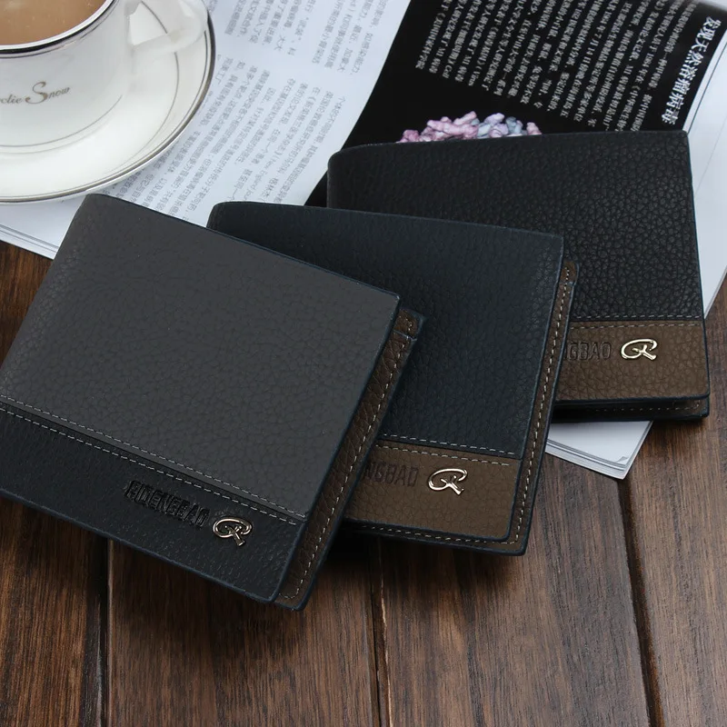 

New Arrival Men Wallets European Designer Leather Creative Soft Surface Business Purse Card Bag In Bag