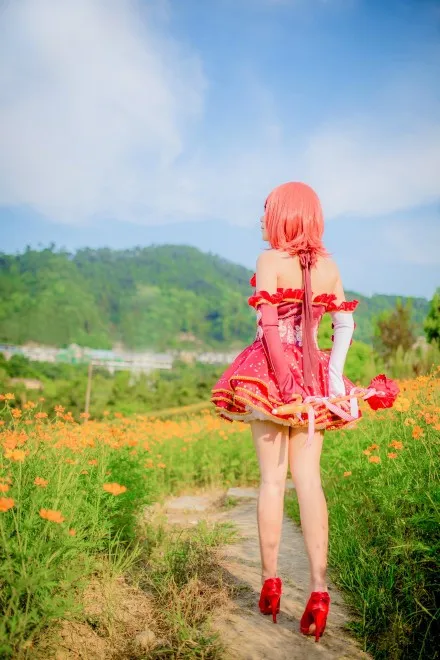 Бесплатная доставка популярный аниме love live Косплей Nishikino Maki хэллоуивечерние