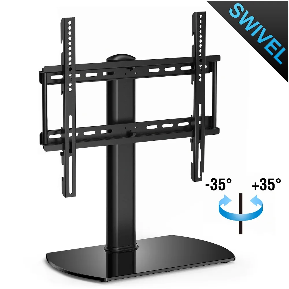 

Fitueyes Universal TV Stand Base Swivel Tabletop TV Stand with mount for 32 inch to 50 inch Flat screen Tvs/xbox One/tv Componen