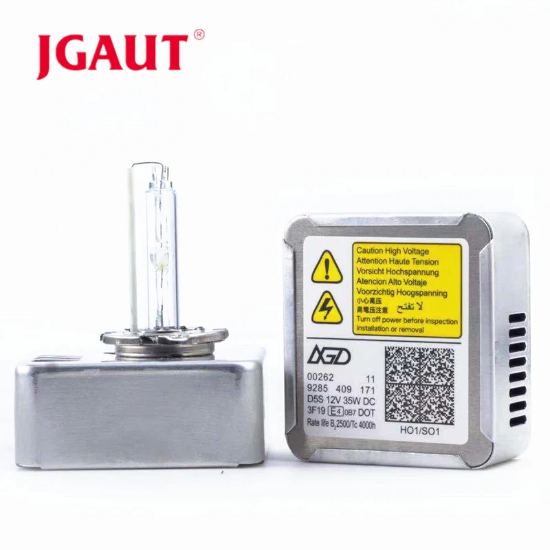 

JGAUT 2pcs D5S 35W Car Light Xenon Hid Headlight Bulbs Genuine D5S 9285 409 171 11 5500k kit Ballast automobiles