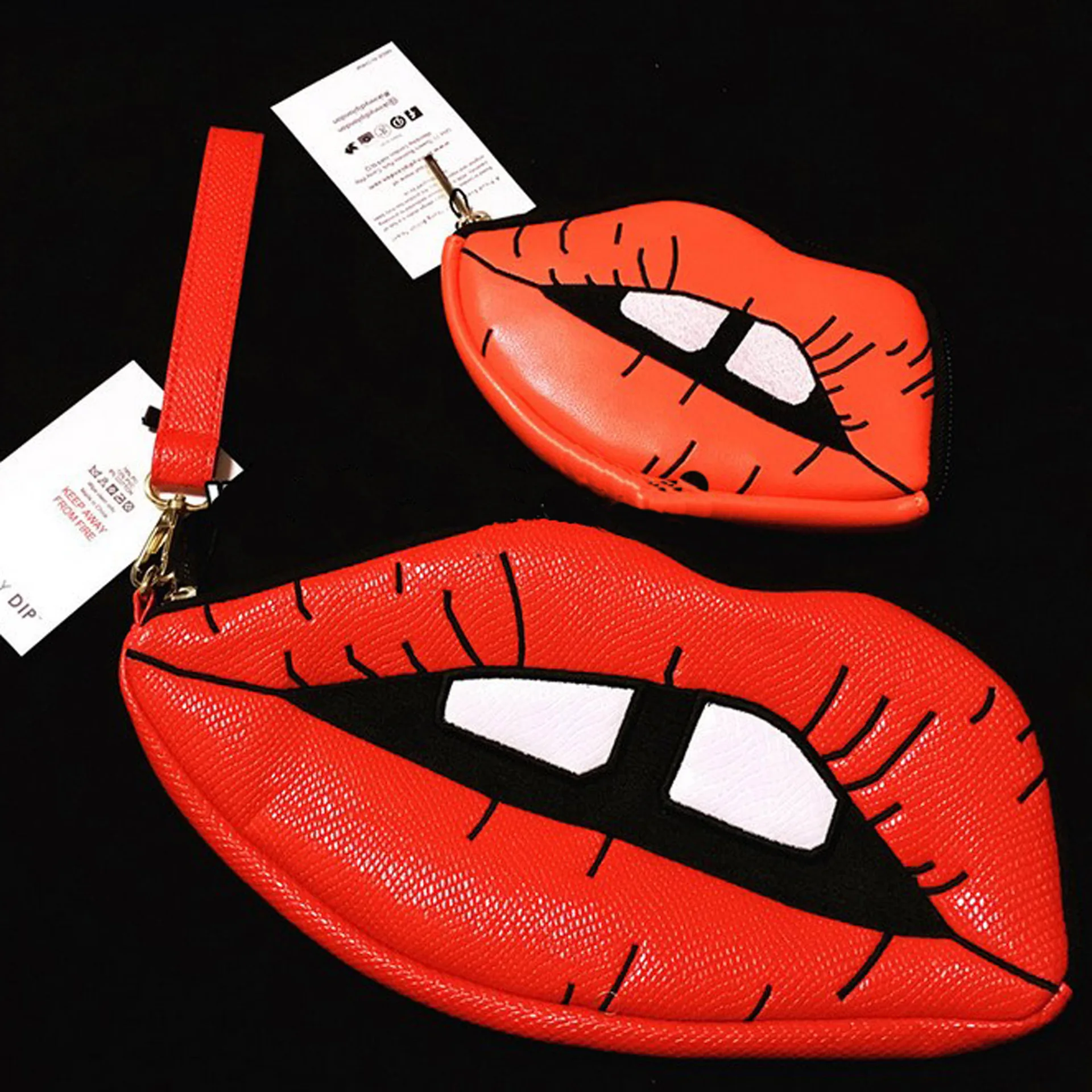 y Wanita Lip Ciuman Mulut Partai Tas Day Kopling Besar Hadiah y Wanita Lip Ciuman Mulut Partai Tas Day Kopling Besar Hadiah Yang Unik Hot Gadis Bibir Merah Moblie Telepon Saku Kunci Tas Tas untuk Iphone6 di