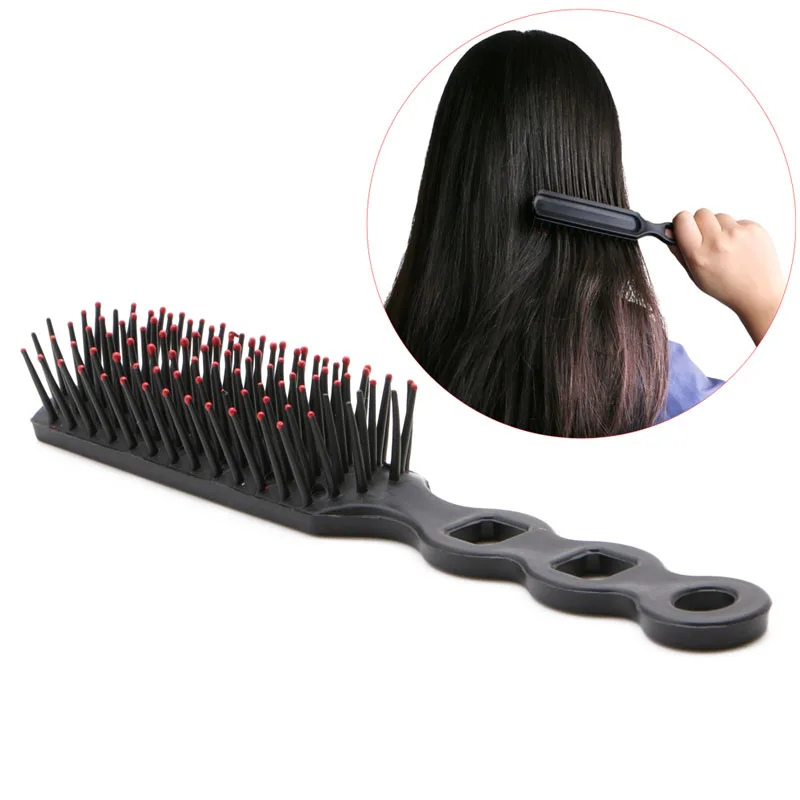 Профессиональная салонная пластиковая расческа для массажа волос|massage comb|professional