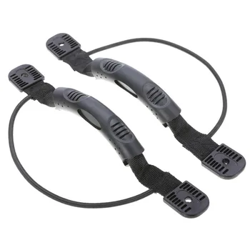 

1Pair Kayak Canoe Boat Side Mount Carry Handle With Bungee Cord Accessories DIY