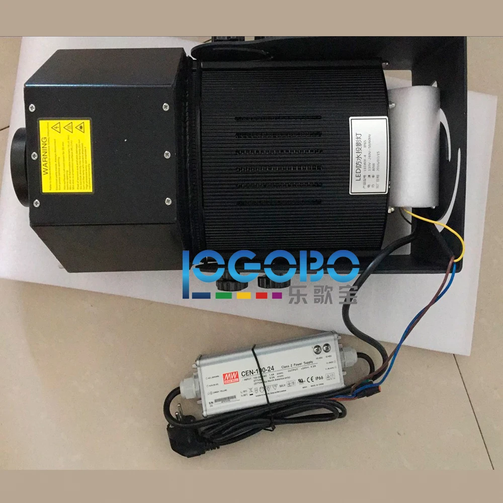 Светодиодный прожектор Gobo водонепроницаемый IP65 80 Вт 4 вращающихся