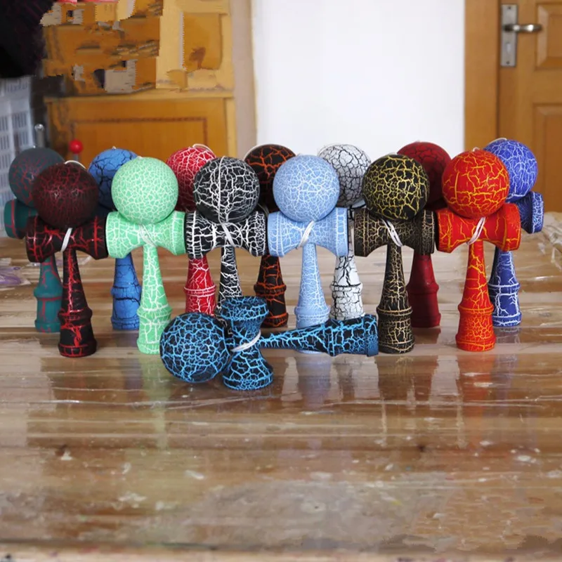 amazing  Newest Kendama Wooden Outdoor Sports Toy Skillful kendama professional Ball toys For kids Sports