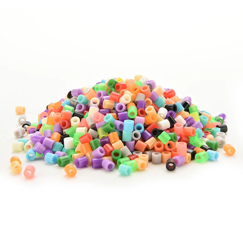 

5mm hama perler fuse beads 13 Colors 500 Pcs iron beads kids diy handmaking toys