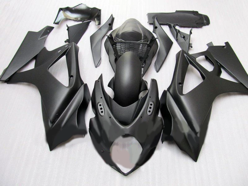 Custom Motorcycle Fairing kit for GSXR1000 K7 07 08 GSXR 1000 2007 2008 ABS All matte black Fairings set+Gifts SG41 | Автомобили и