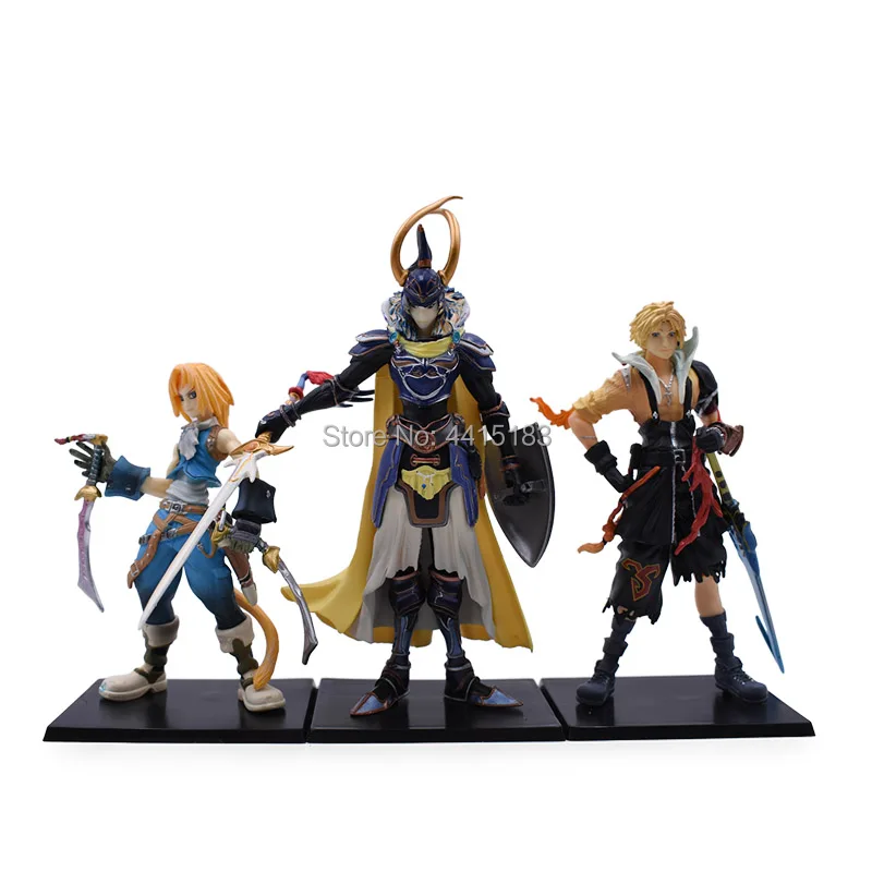 5 pcs/set Anime Final Fantasy Cloud Warrior of Light PVC Action Figure Doll Collectible Model Toy Christmas Gift For Children