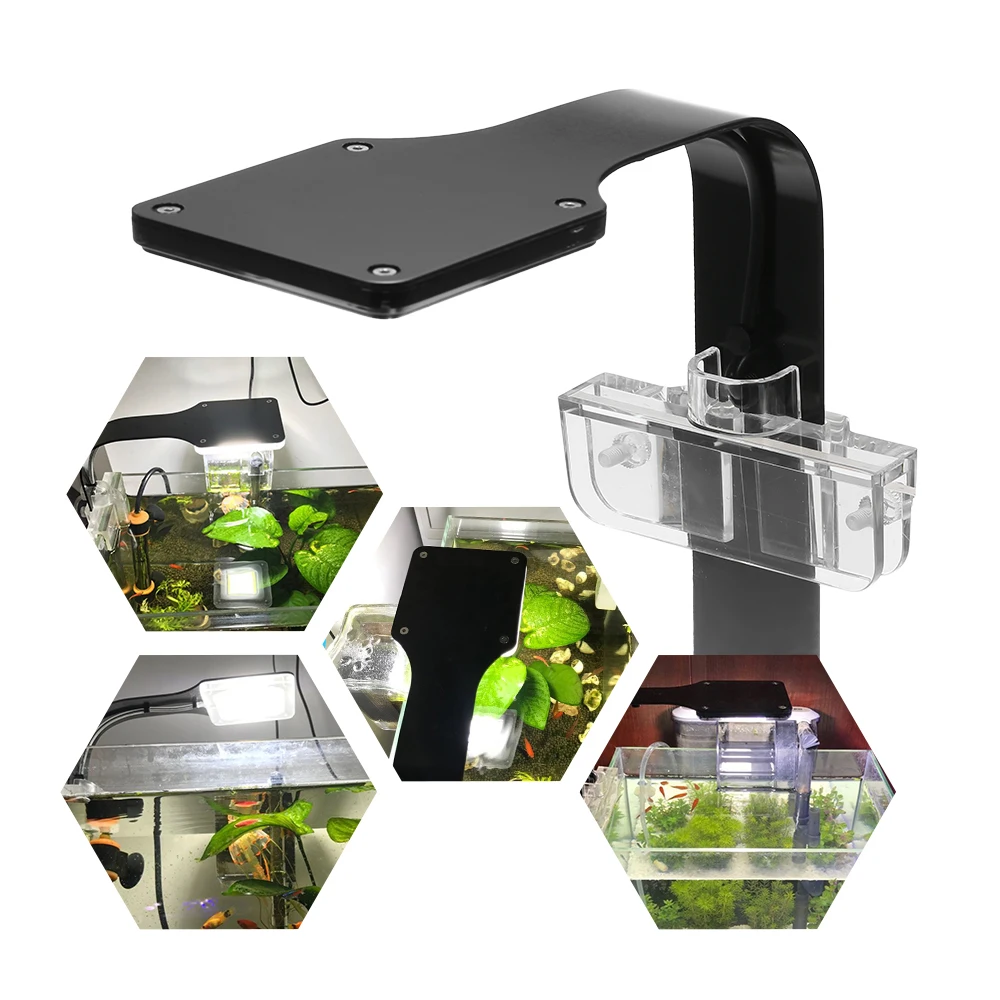 Светодиодсветодиодный лампа для аквариума 10 Вт COB 100 240 в перем. Тока|led fish tank|light