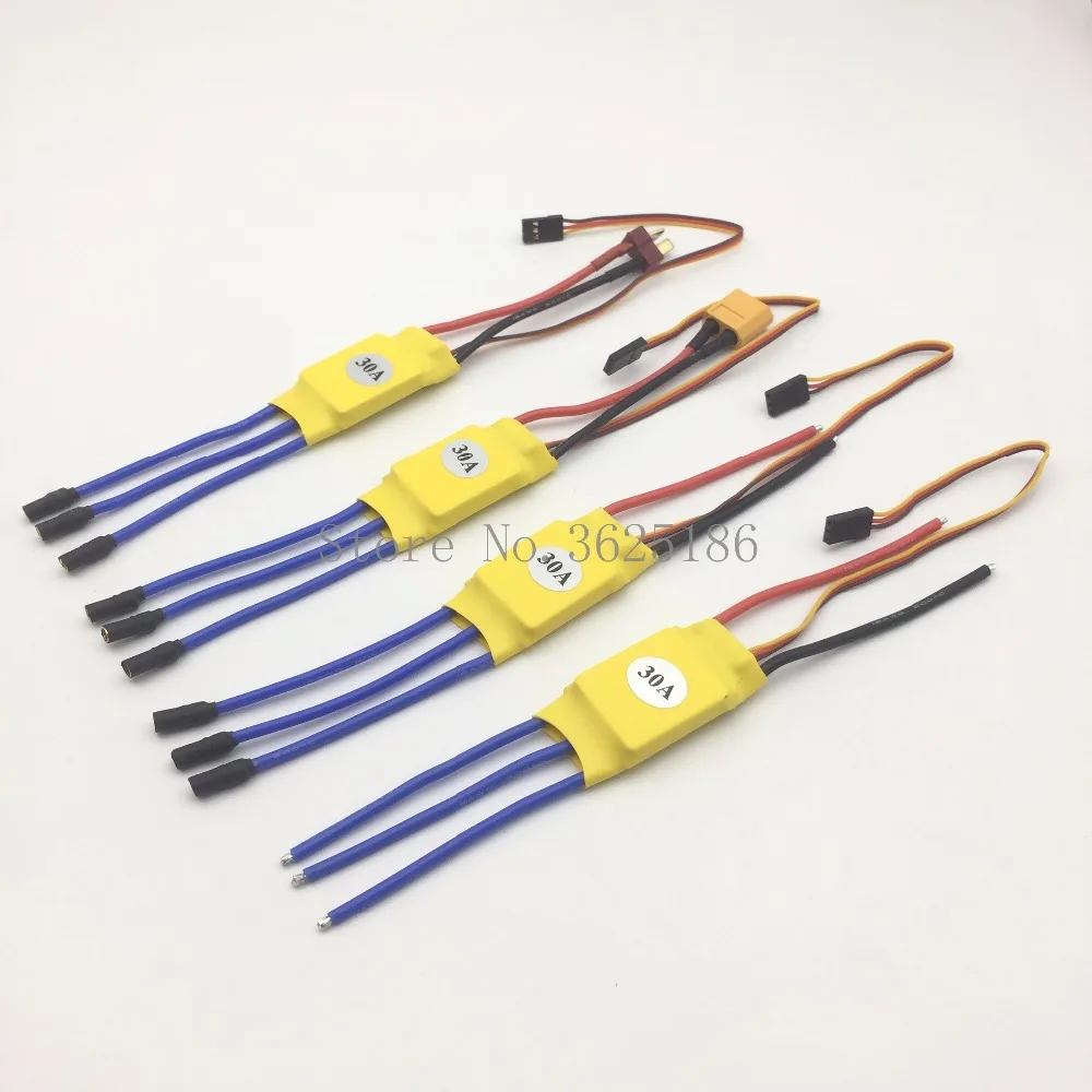 1 шт. XXD 30A ESC для бесщеточного двигателя самолета квадрокоптера дрона контроллер
