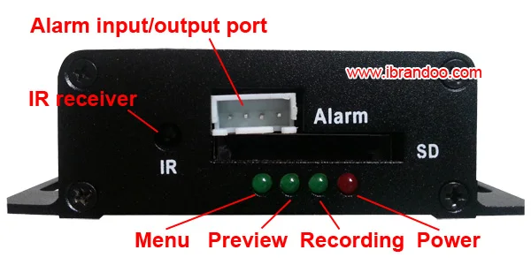 Школьный Автобус DVR цифровой видеорегистратор Автомобильный видеорегистратор 1 канал поддержка 64 ГБ sd-карта, автоматическая запись с зажиганием на