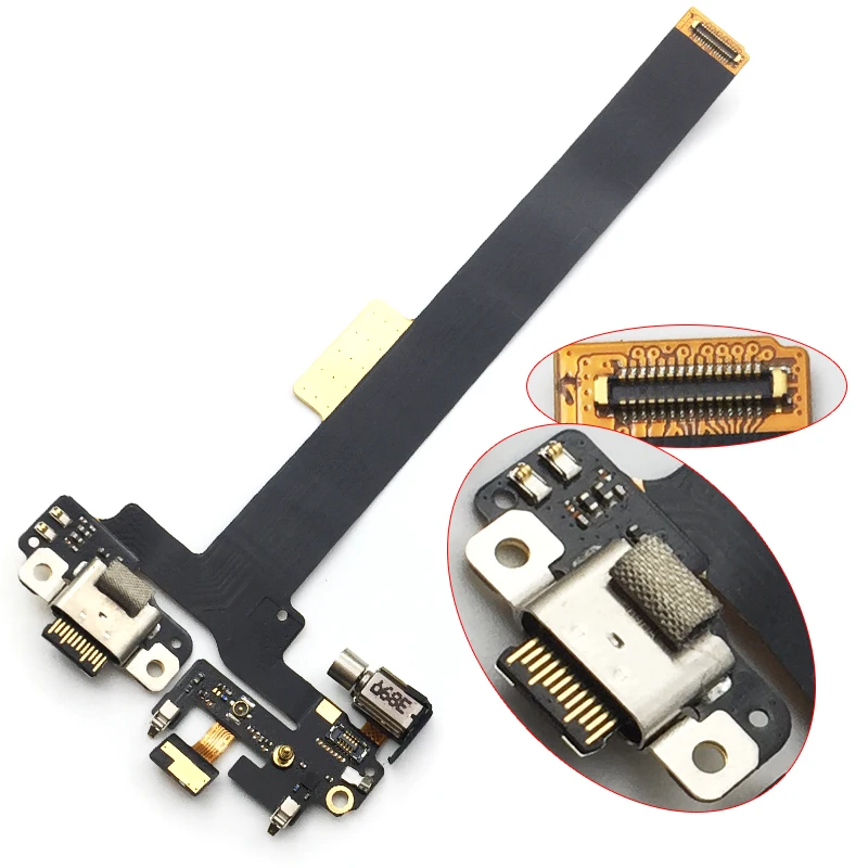 

10 Pcs/lot New Tested For ZTE Nubia Z11 mini S NX549j USB Charger Port Dock Connector Flex Cable Replacement Spare Parts