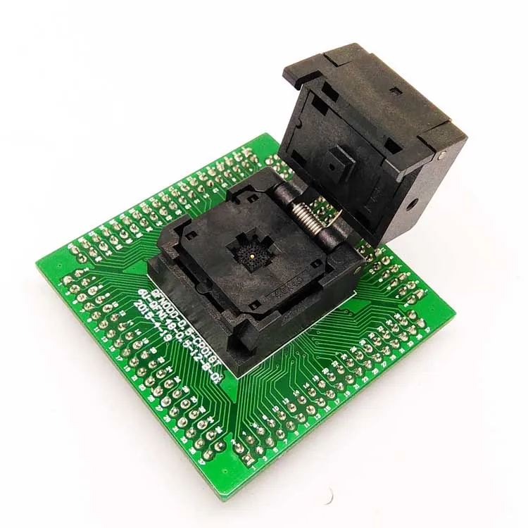 

QFN20 MLF20 WLCSP20 to DIP20 Programming Socket Adapter Pin Pitch 0.5mm IC Body Size 4x4mm IC550-0204-009-G Test Socket