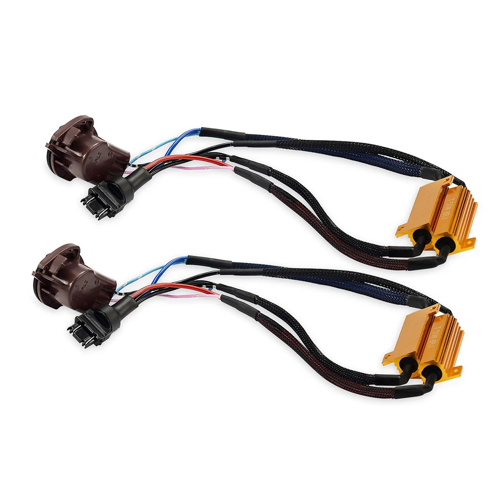 2 шт. 50 Вт 8ohm 3157 3047 3057 3155 3457 светодиодный нагрузочным резистором Исправить