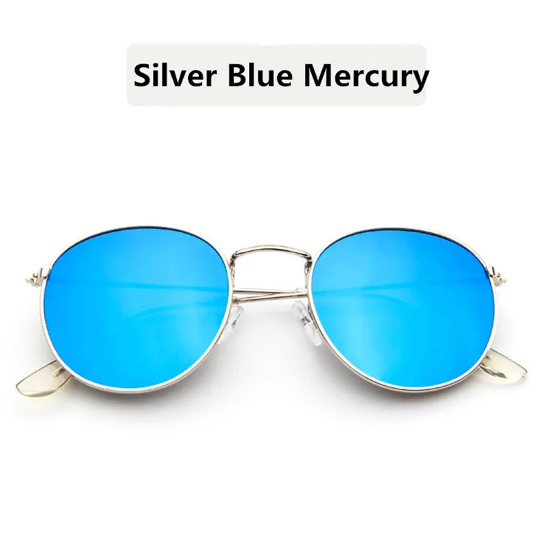 2019 Classic Round Sunglasses Women Retro Gold Silver Black Metal Frame Unisex Eyewear Male Sun Glasses for Men Oculos Gafas