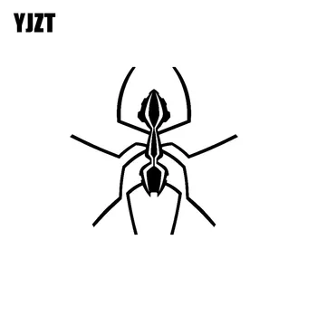 

YJZT 15.2CM*15.2CM Nifty Minimalist Ant Delicate Vinyl Decal Car Sticker Black/Silver C19-0471