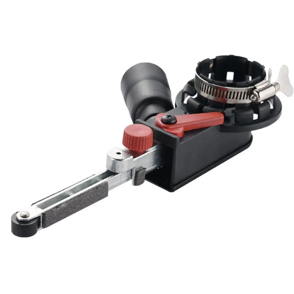 

LanLan DIY Sanding Belt Sander Adapter Belt Sander for 100mm 4" Electric Angle Grinder Woodworking Grinding Power Tools