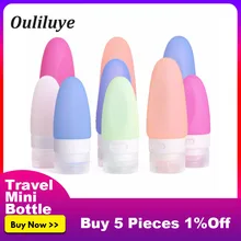 1PCS Travel Bottles Empty Mini Portable Silicone Shampoo Shower Gel Soap Dispenser Lotion Sub-bottling Tube Empty Travel Bottles potable cute cartoon empty container silicone shower sub bottled travel set toiletry bottles for shampoo lotion liquid