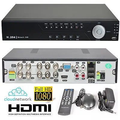

CCTV DVR Standalone 8CH NVR/AHD/CVI/DVI DVR Video Recorder HDMI Security DVR Kit