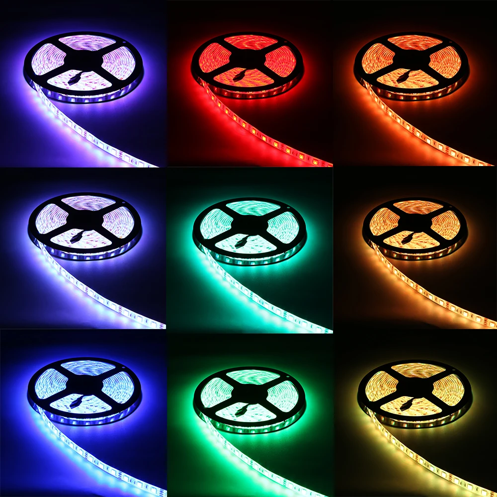 AGM-LED-Strip-Light-SMD-5050-RGB-IP65-Waterproof-220V-Power-Flexible-Luminaria-16-5Ft-5M
