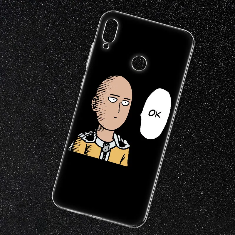 Чехол для телефона Saitama one punch man Мягкий силиконовый чехол Huawei Honor 20 20i 10 9 8 Lite 8X 8C 8A 8S