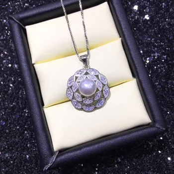 

Creative Rotating Spining Hot Pearl Pendant Mounts, Pendant Findings, Pendant Settings Jewelry Parts Fittings Women Accessories